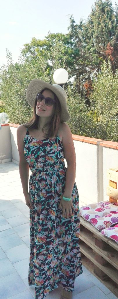 Maxidress floreale