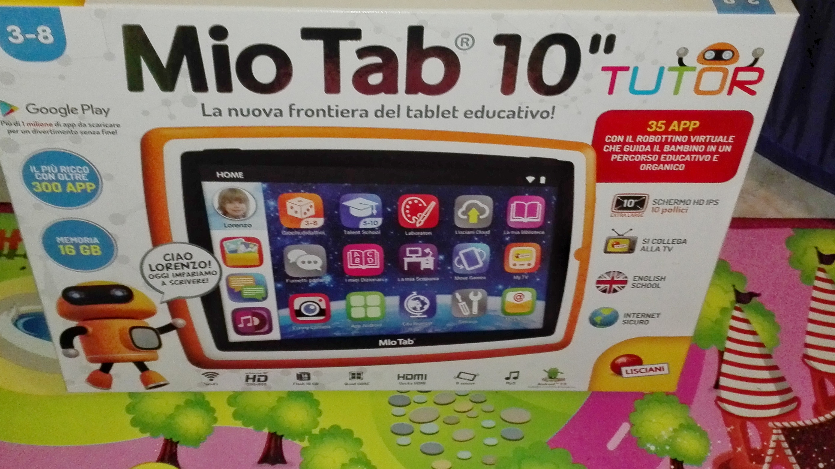 Mio Tab Lisciani: il tablet pensato per i nostri bambini - Peachroseblog